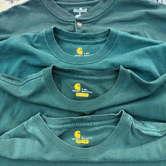 4 t-shirts carhartt size L - Picture 1 of 8